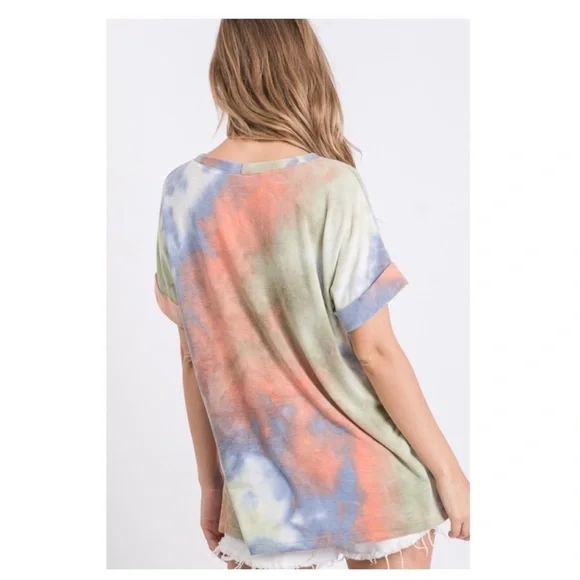 ❤️ Pretty tie dye top, size large. - Picture 9 of 11